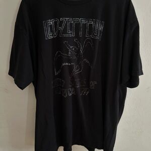 Led Zeppelin Black Graphic Tee 2XL